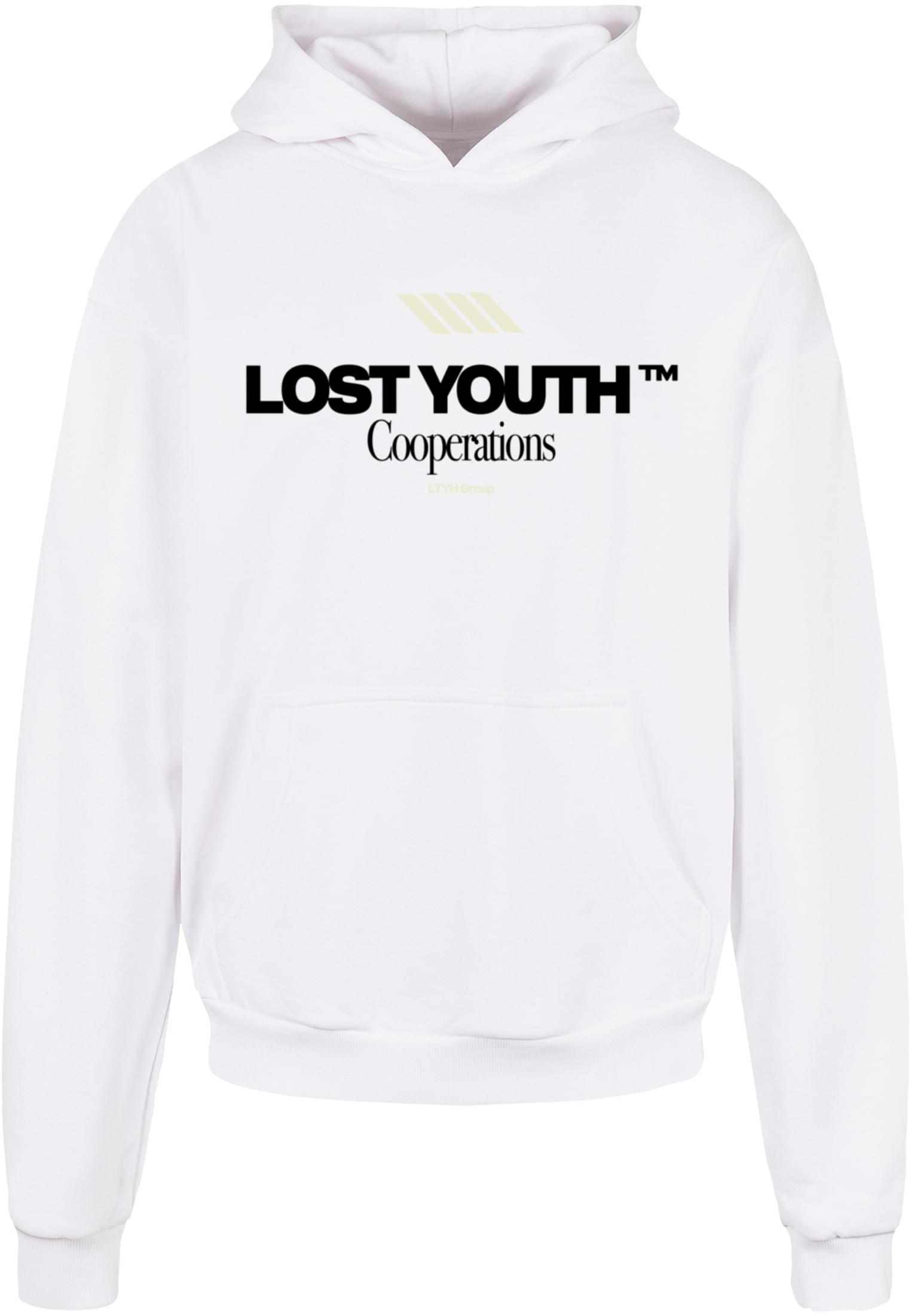 LY HOODY - COOPERATIONS white