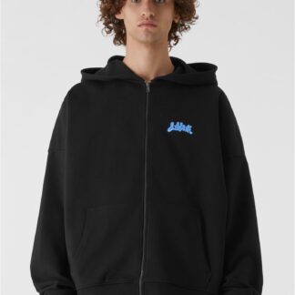 Lost Youth Zip Hoody - Circle of Bloom black