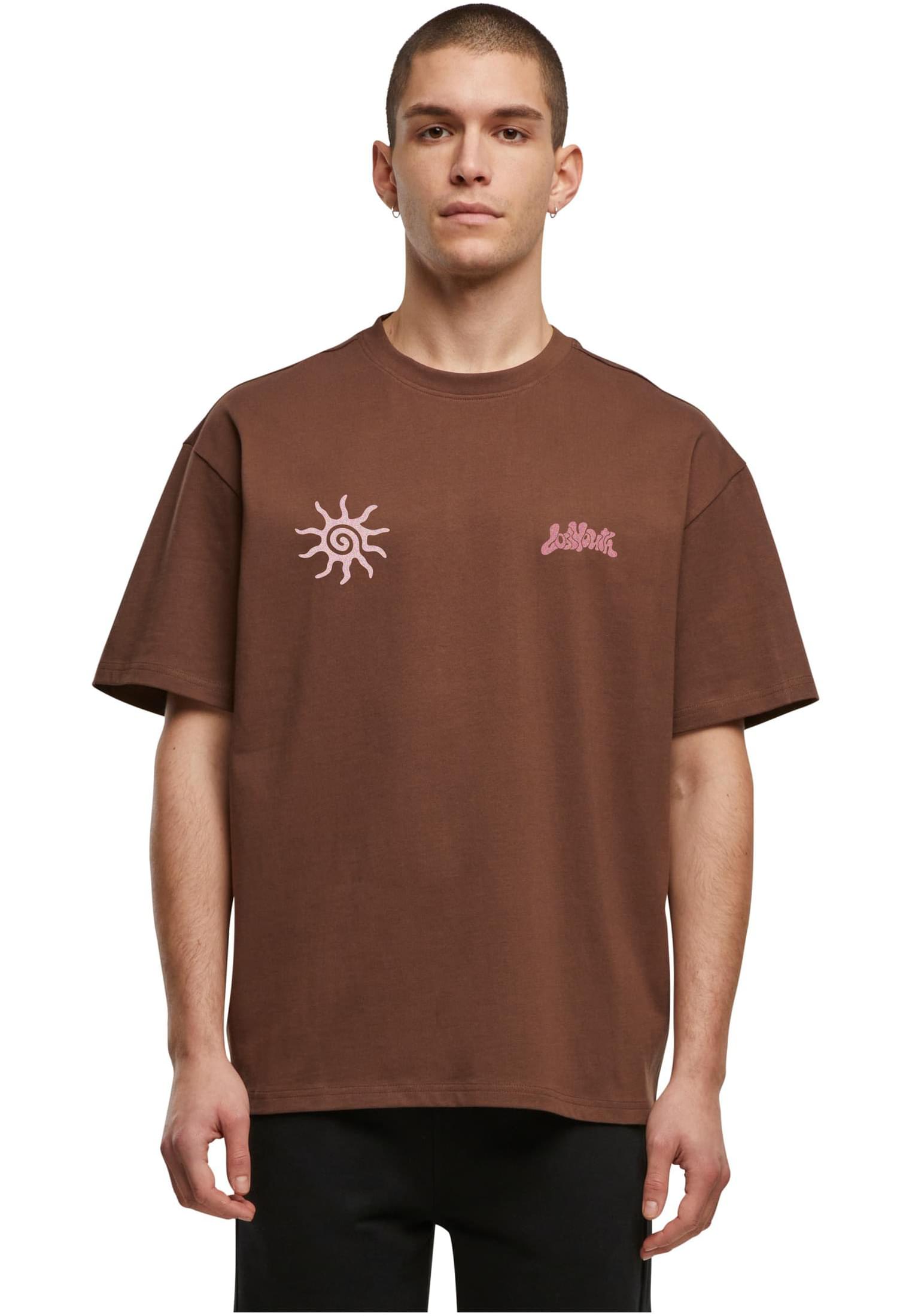 Lost Youth Oversized Tee - With Love chocolatebrown