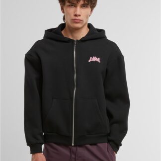 Lost Youth Oversized zip Hoodie - Responsibly Irresponsible black