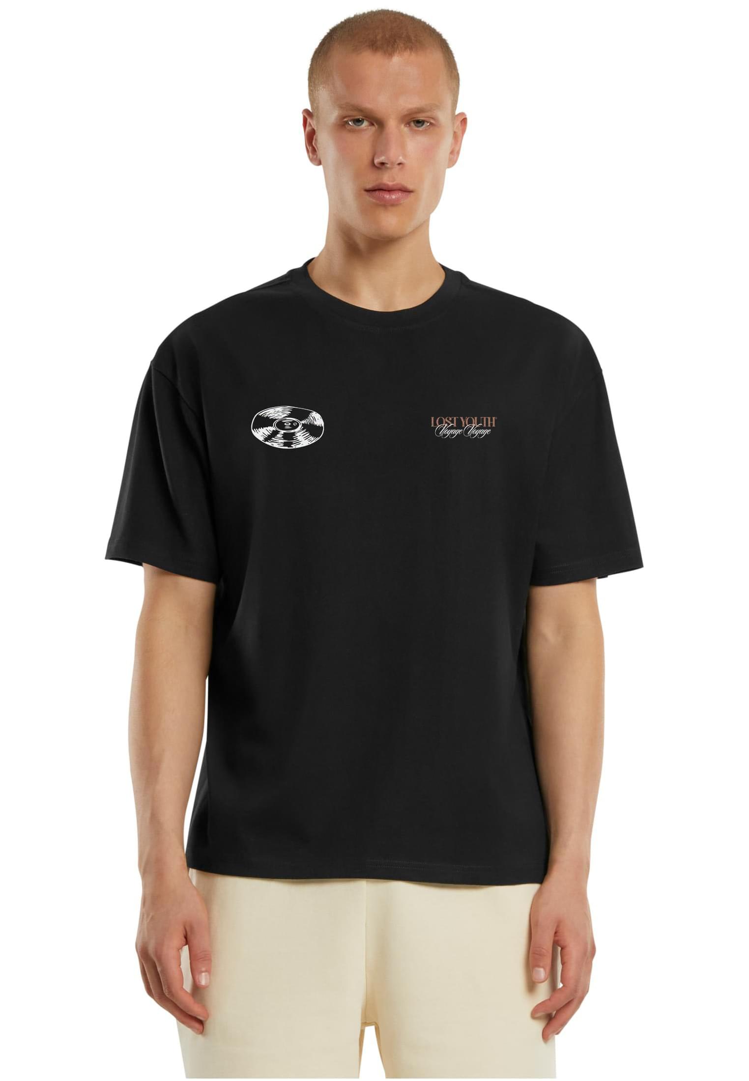Lost Youth Oversized Tee - Plot Wist black