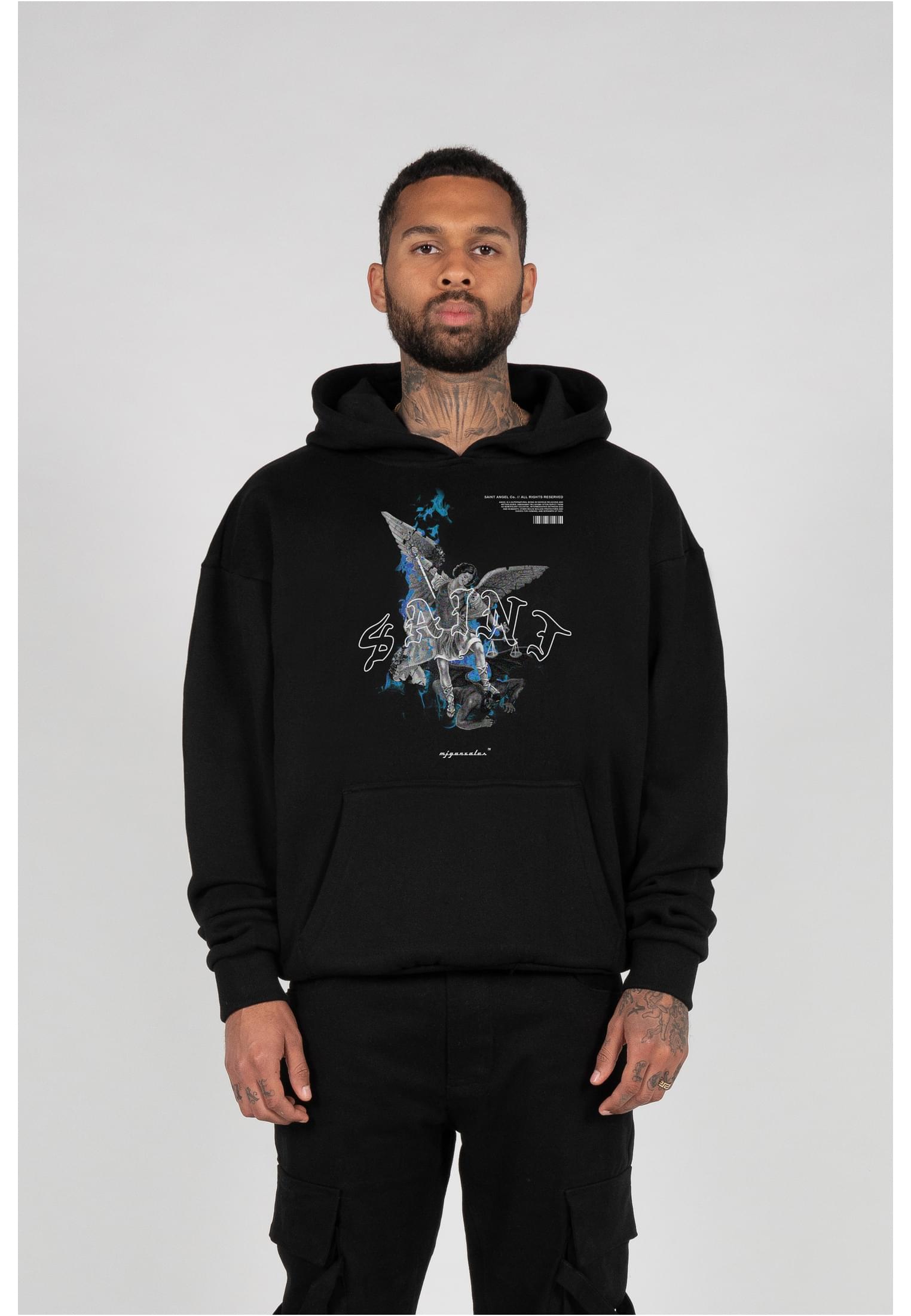 SAINT V.1 Heavy Hoody Oversized Essentials V.4 black