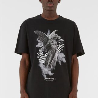 ANGEL 3.0 Heavy Oversized Tee 2.0 black von MJ GONZALES