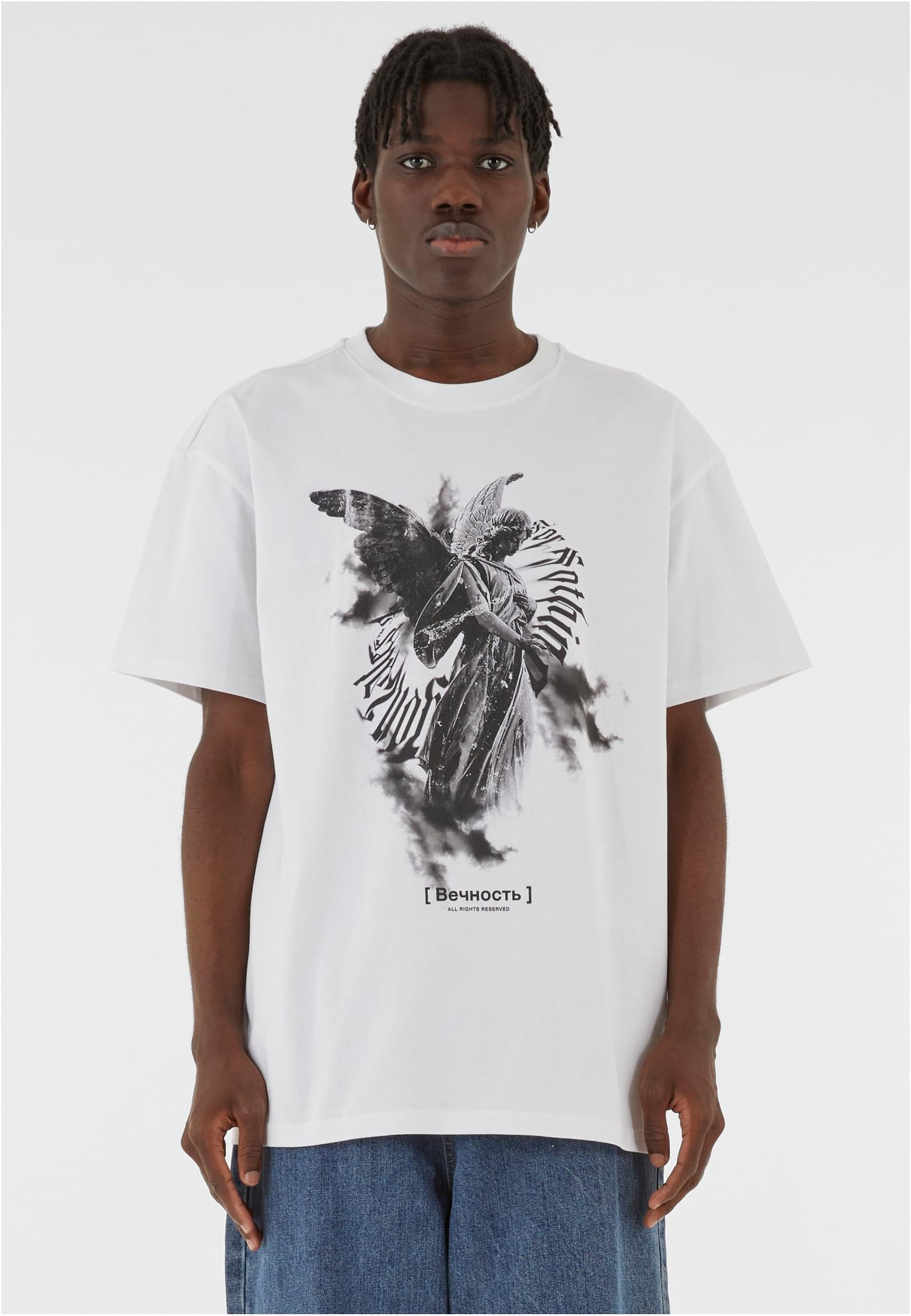 ANGEL 3.0 X Heavy Oversized Tee 2.0 white