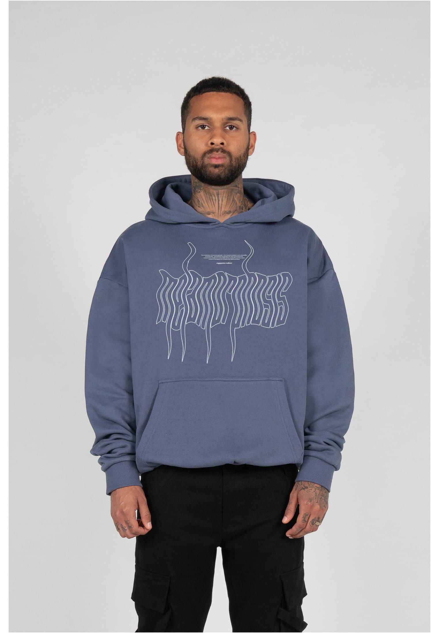 METAMORPHOSE V.1 Heavy Oversized Hoody vintageblue