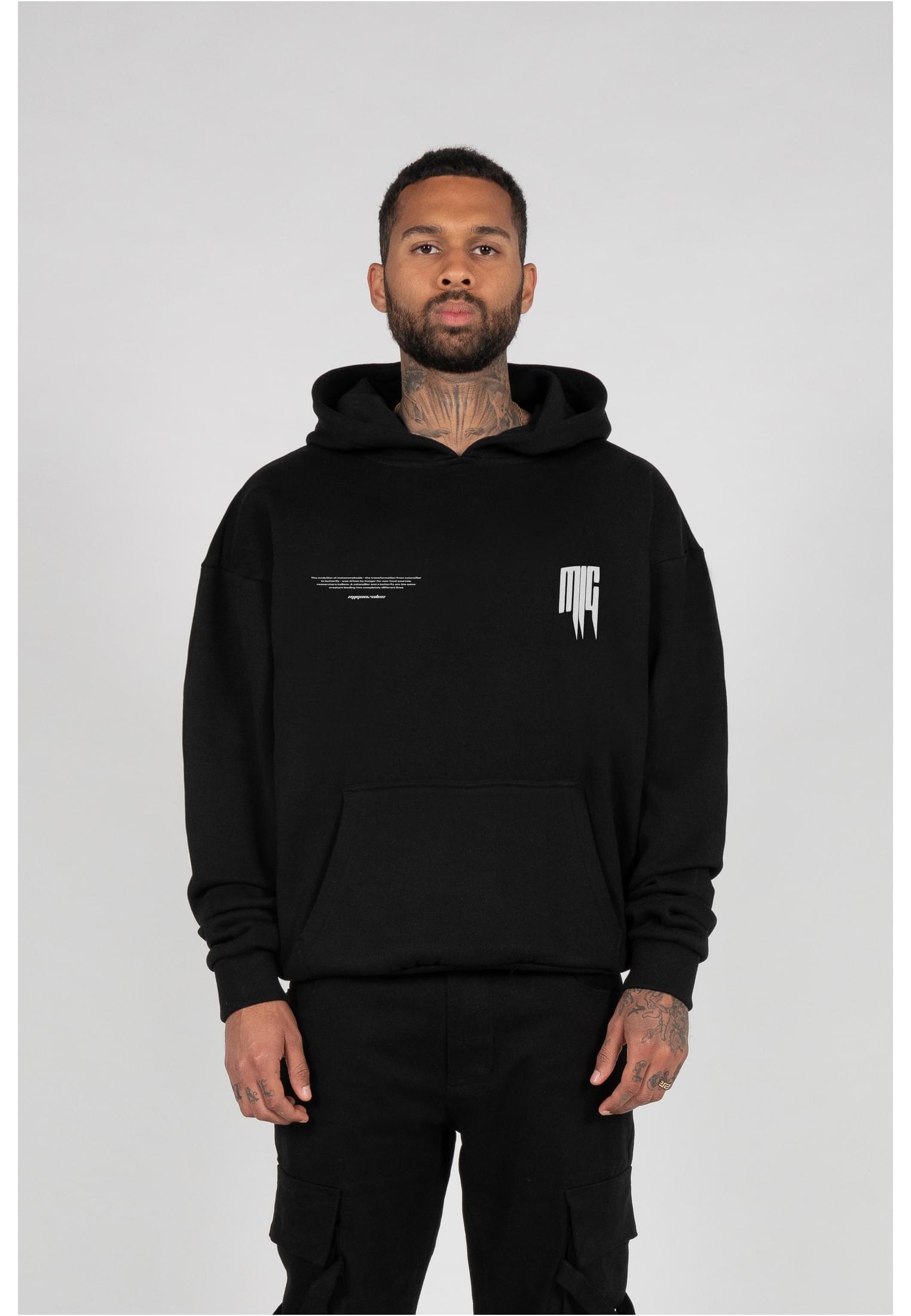 METAMORPHOSE V.2 Heavy Oversized Hoody black