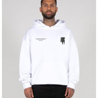 METAMORPHOSE V.2 x Heavy Oversized Hoody white von MJ GONZALES