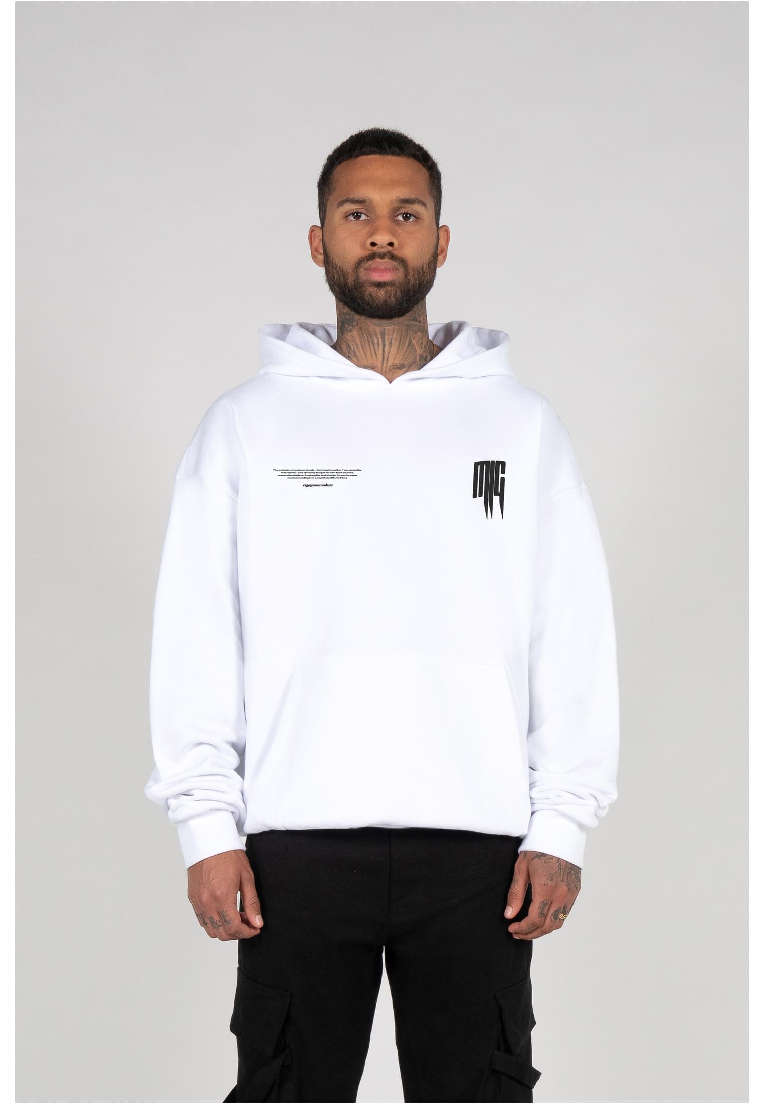 METAMORPHOSE V.2 x Heavy Oversized Hoody white