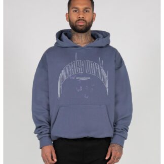 METAMORPHOSE V.3 Heavy Oversized Hoody vintageblue von MJ GONZALES