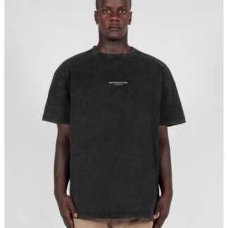 METAMORPHOSE V.4 Acid Washed Heavy Oversized Tee black von MJ GONZALES