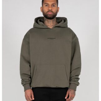 METAMORPHOSE V.4 x Heavy Oversized Hoody olive von MJ GONZALES