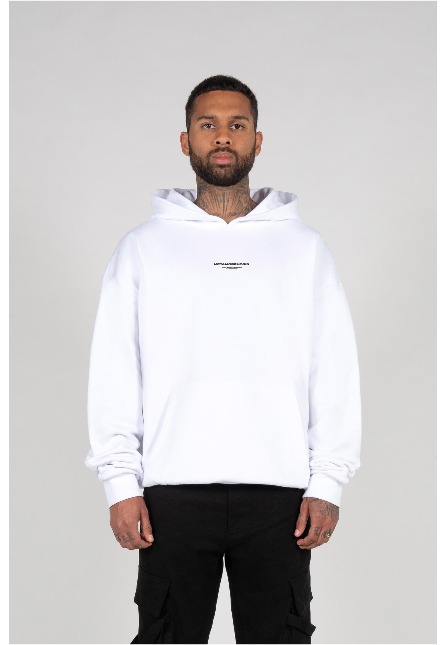 METAMORPHOSE V.4 x Heavy Oversized Hoody white