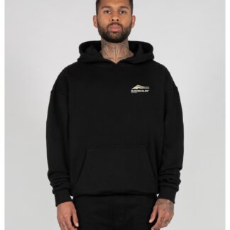 Wave V.1 x Heavy Oversized Hoody black