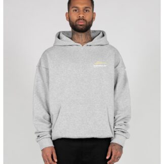 Wave V.1 x Heavy Oversized Hoody grey von MJ GONZALES