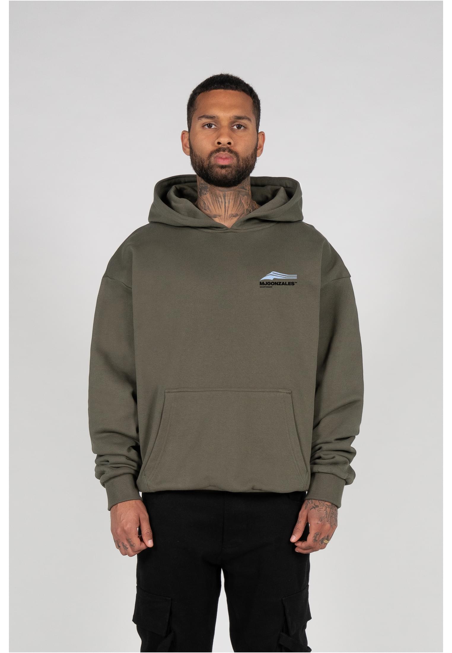 Wave V.1 x Heavy Oversized Hoody olive