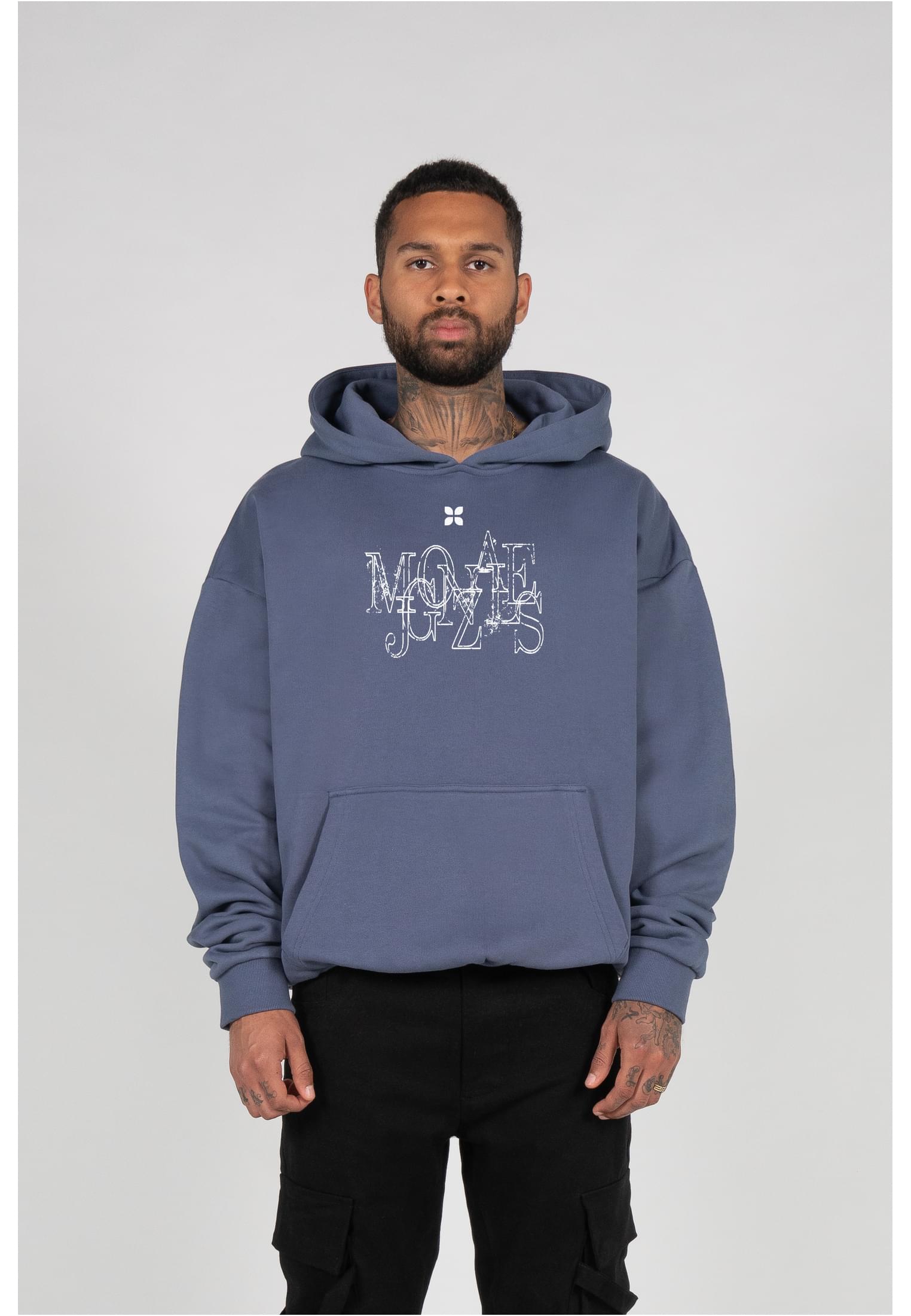 Classic V.1 x Heavy Oversized Hoody vintageblue