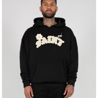 Saint x Heavy Oversized Hoody black von MJ GONZALES