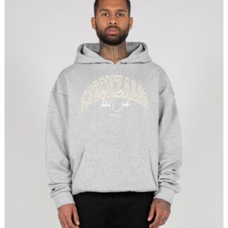 International x Heavy Oversized Hoody grey von MJ GONZALES