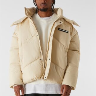 MJG ZIP-OFF PUFFER JACKET castle wall von MJ GONZALES