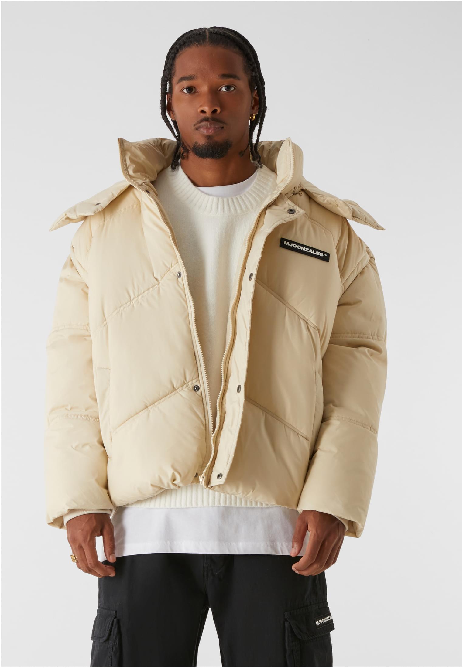 MJG ZIP-OFF PUFFER JACKET castle wall