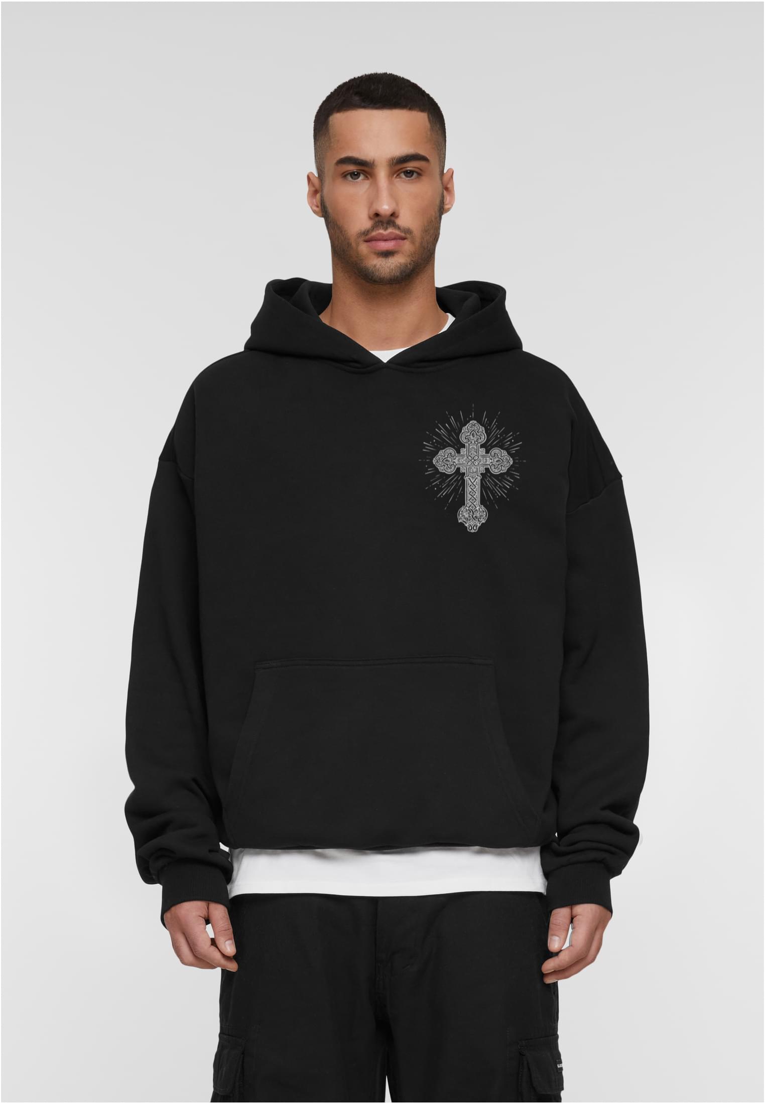 MJG Heavy Oversized Hoody - Grace of God black