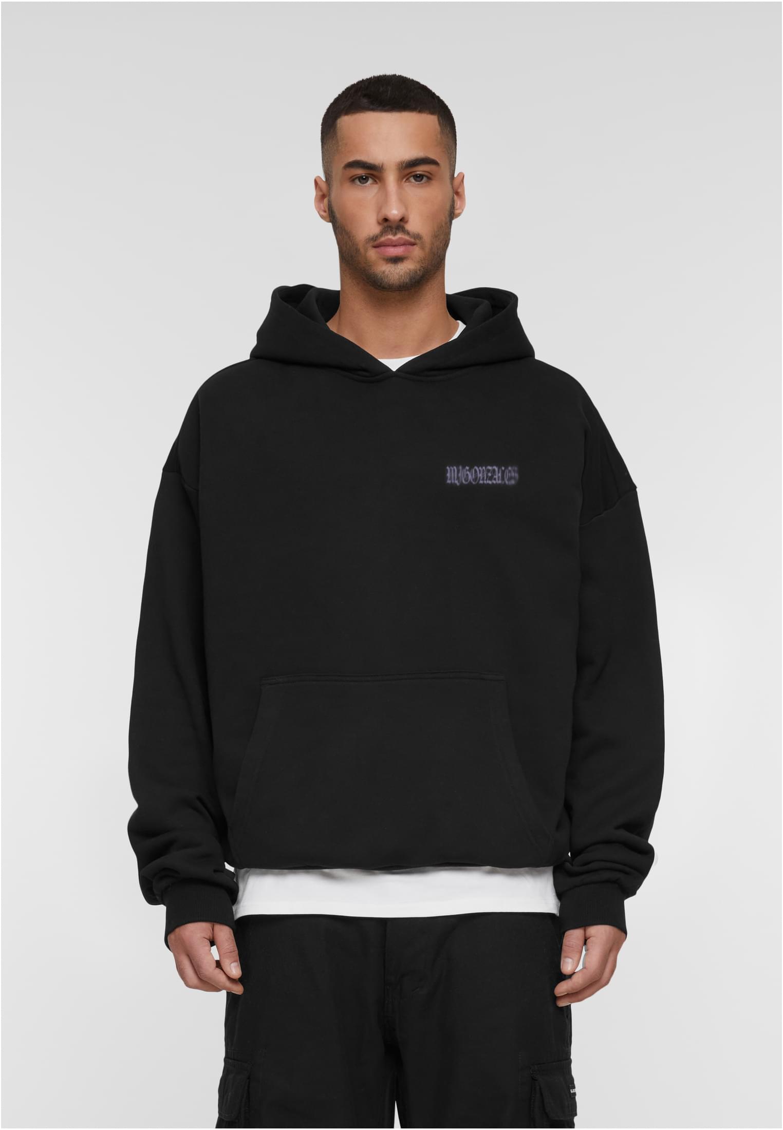 MJG Heavy Oversized Hoody - FEARLESS FLIGHT black