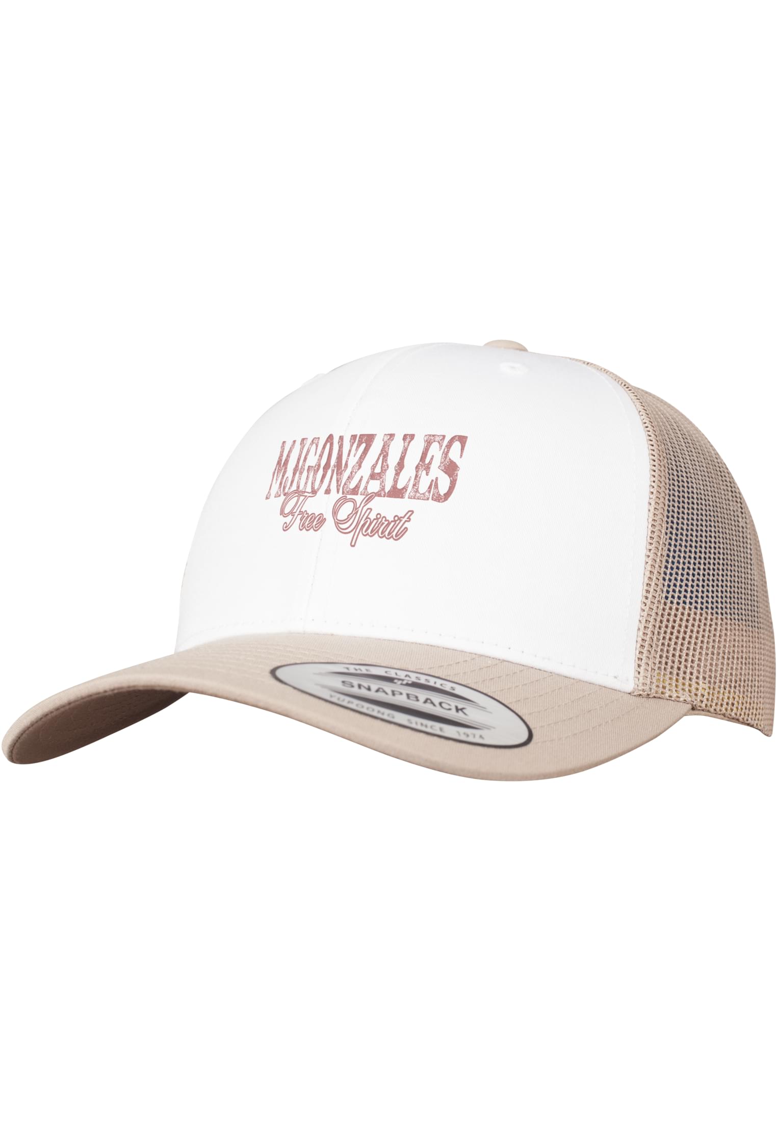 MJG Trucker Cap - Free Spirit khaki/white/khaki