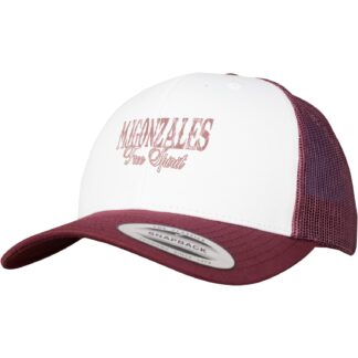 MJG Trucker Cap - Free Spirit maroon/white/maroon von MJ GONZALES