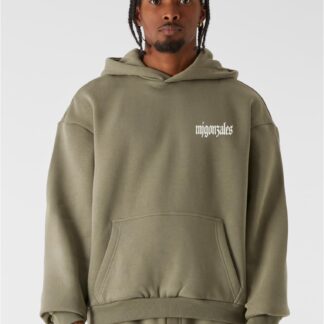 MJG Heavy Oversized Hoody - Discipline Dynasty paleolive von MJ GONZALES