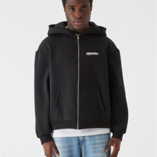 MJG Heavy Oversized Zip Hoody - Burning Wings black von MJ GONZALES