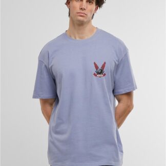 MJG Heavy Oversized Tee - Black Ball Syndicate violablue