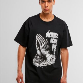 MJG Heavy Oversized Tee - Pray for you black von MJ GONZALES