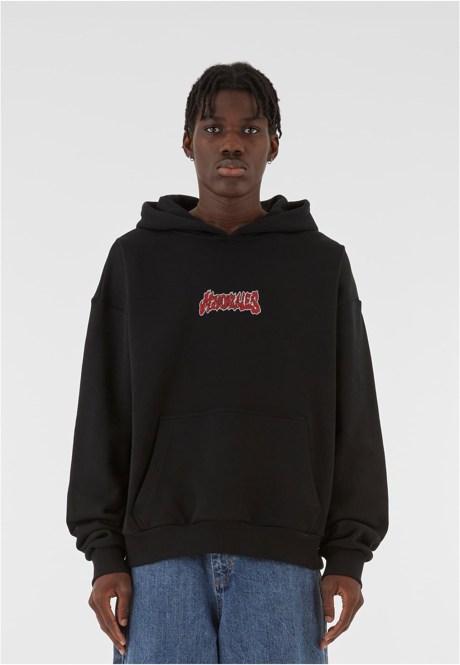 MJG Heavy Oversized Hoody - Ornament of Ashes black