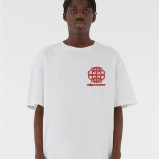 MJG Heavy Oversized Tee - Global Flame white von MJ GONZALES