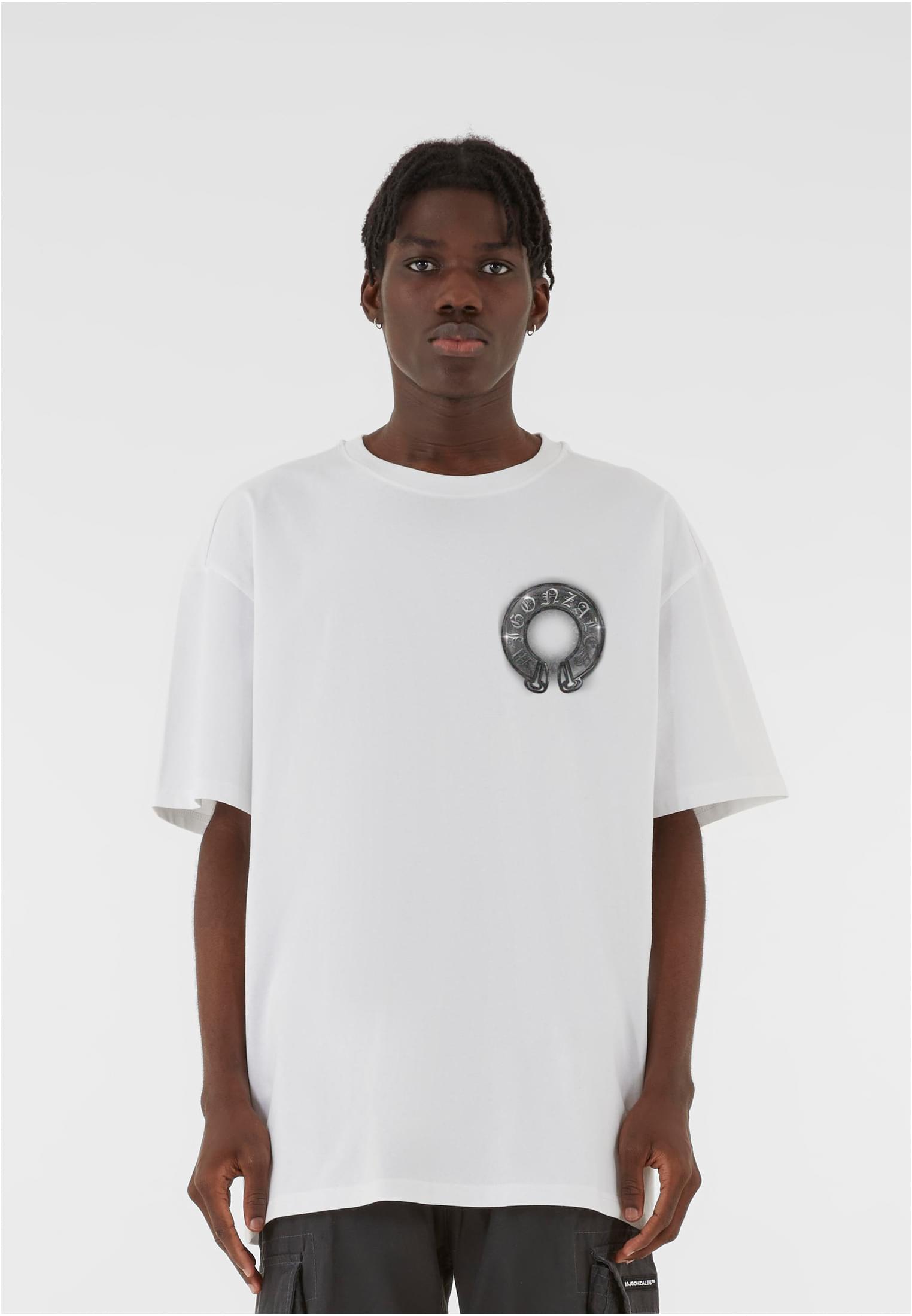 MJG Heavy Oversized Tee - Fallen Angel white
