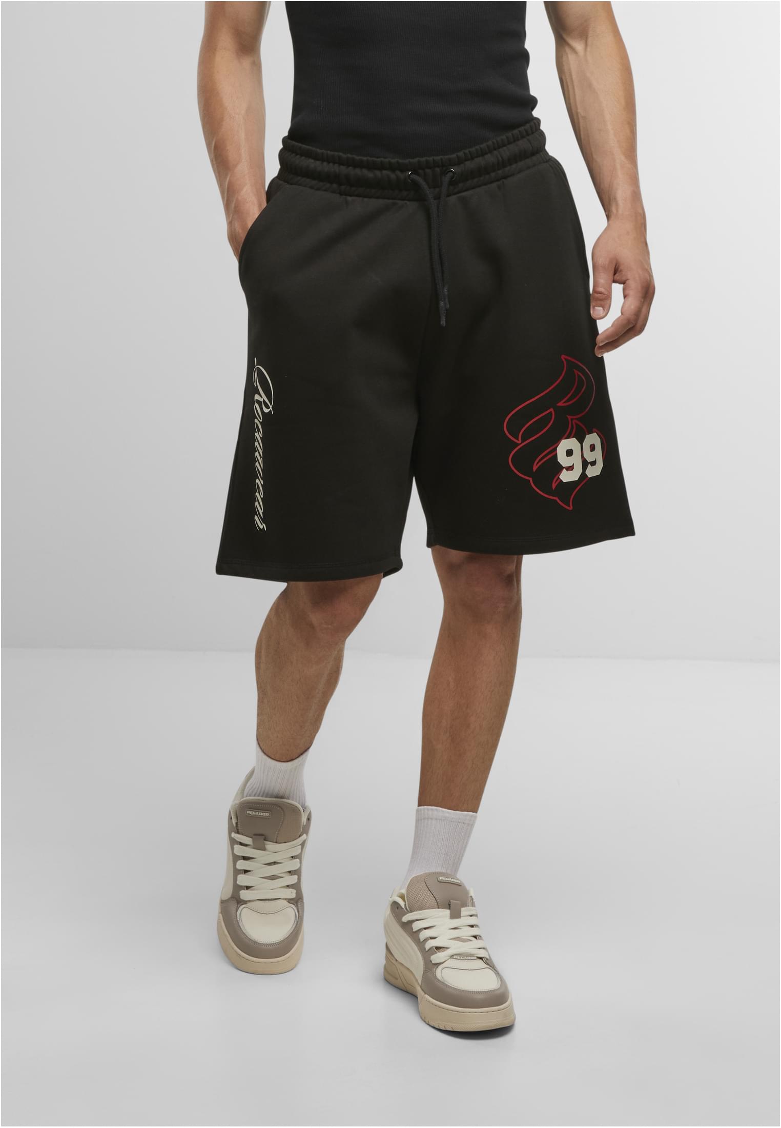 Shorts Numbers jet black