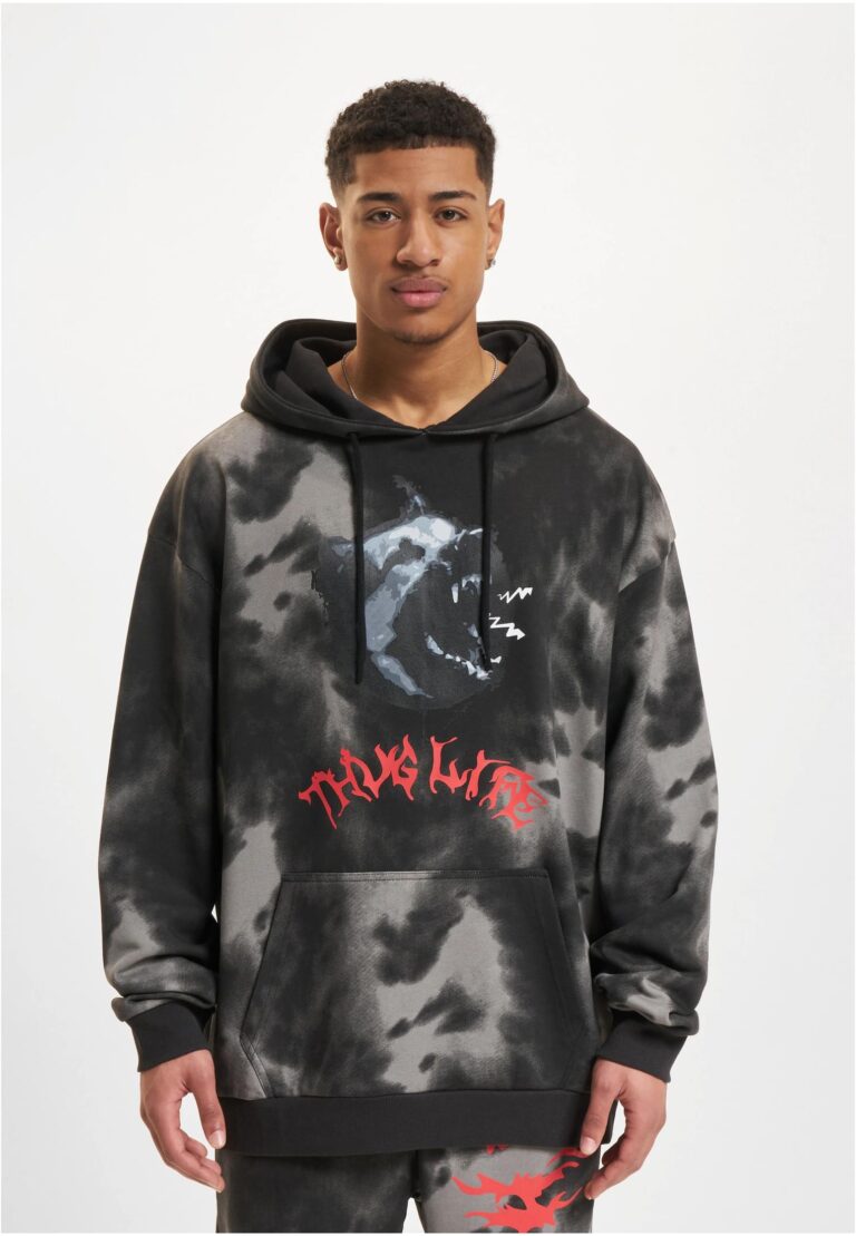 Thug Life Sky Hoodies black/grey