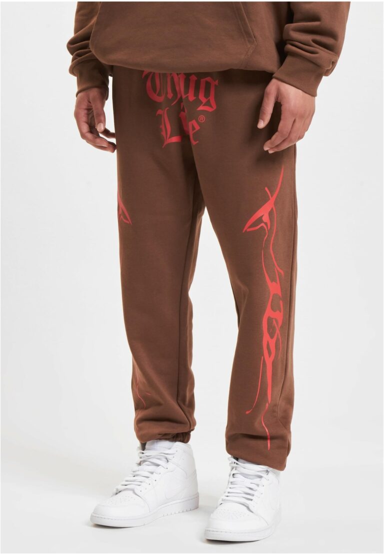 Thug Life Ink Jogginghosen brown
